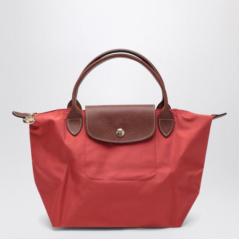 Longchamp Tomato Le Pliage Original S Bag in Red | Lyst