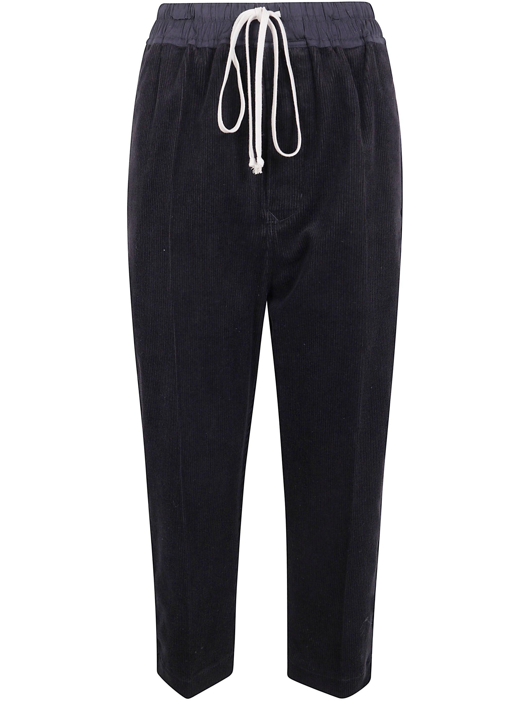 パンツ Rick Owens DRAWSTRING ASTAIRE 関税&送料込】Rick Owens Drawstring Astaires Cropped Pants