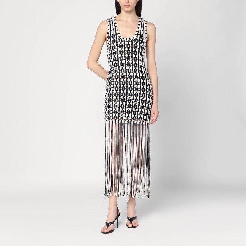 Jonathan Simkhai Sonia Knitted Dress With Fringes | Lyst