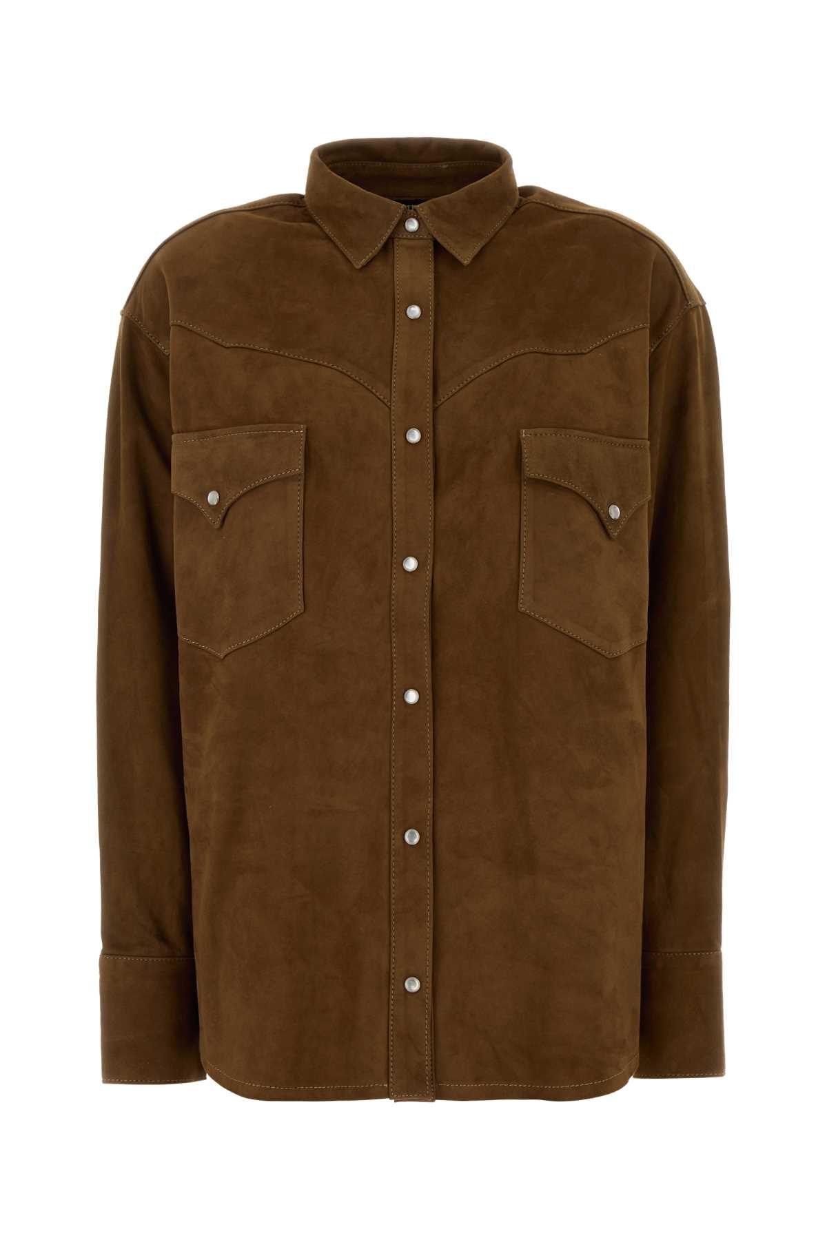 Suede Shirts for Women | Lyst