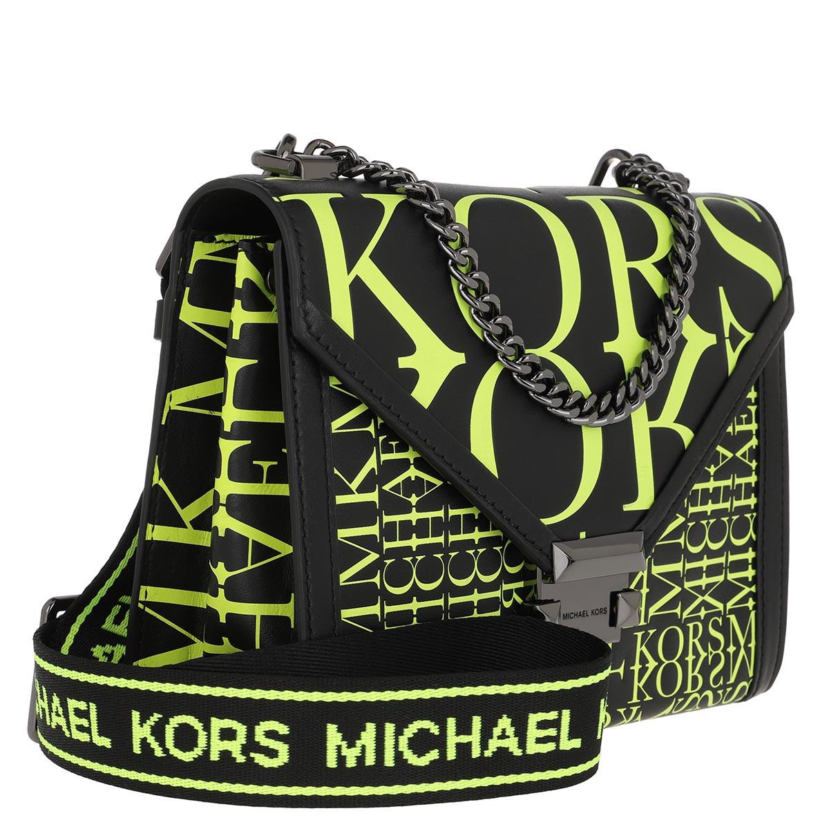 Michael Kors Neon & Oil-Slick Belt Bag - Macy's