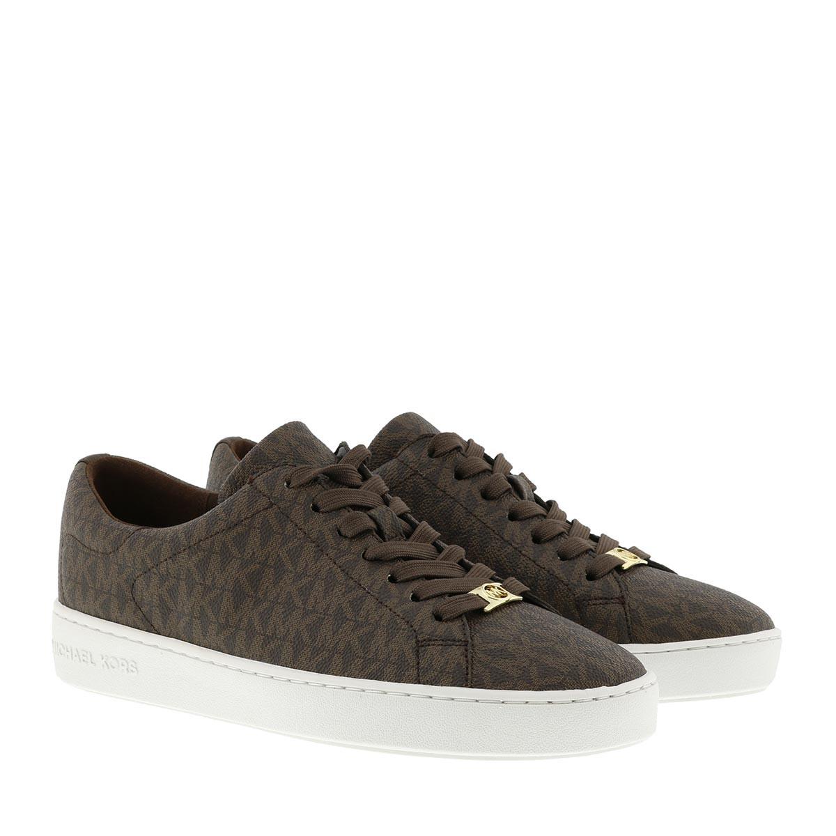 Michael Kors Synthetic Keaton Lace Up Sneaker Brown - Save 5% - Lyst