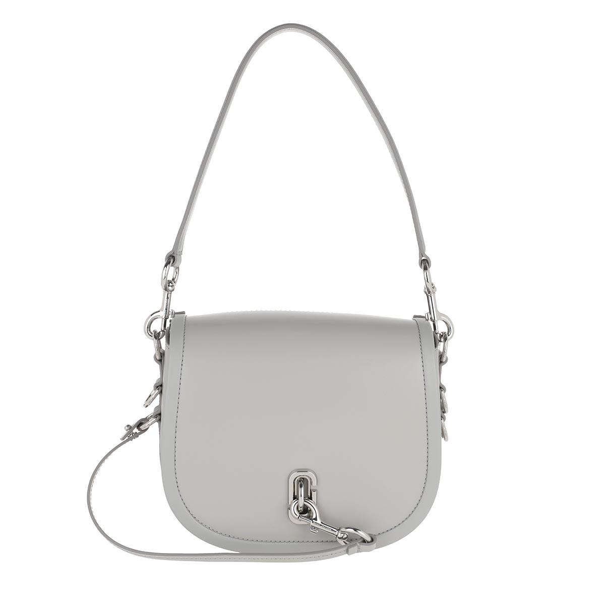 marc jacobs saddle bolsa grey