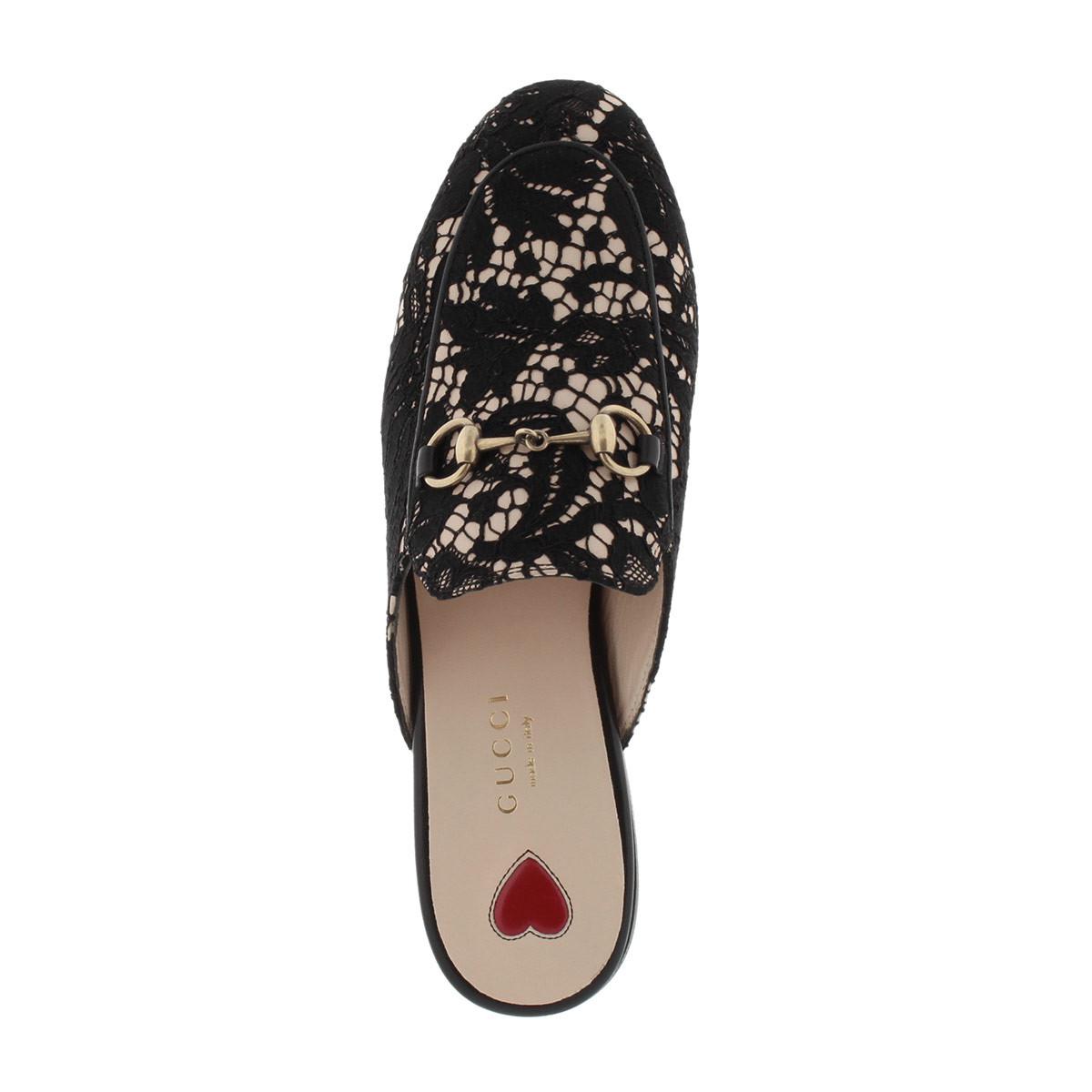 princetown lace slipper