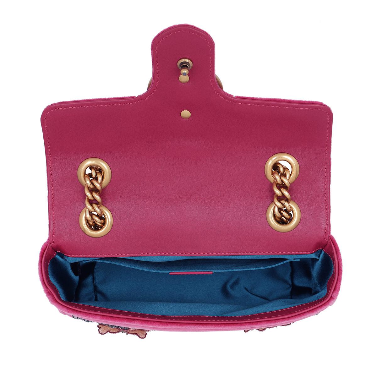 gucci marmont velvet inside