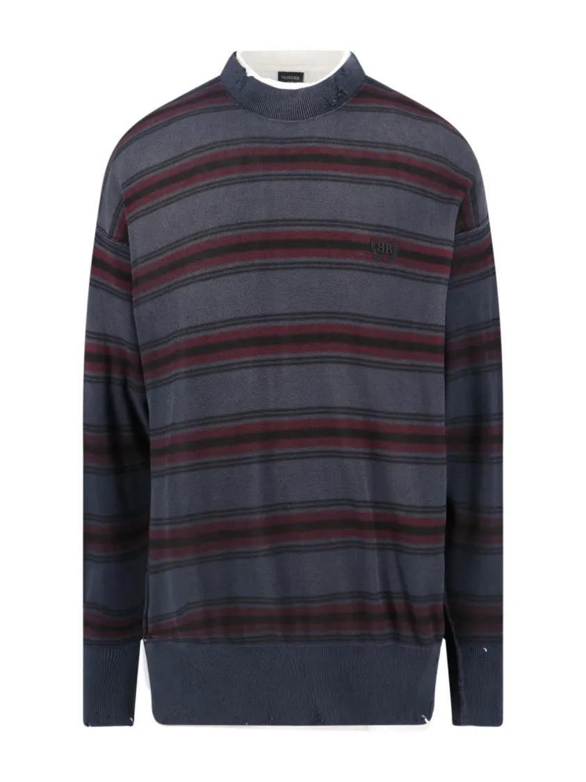 Balenciaga Rundhals Pullover für Herren Online-Schlussverkauf