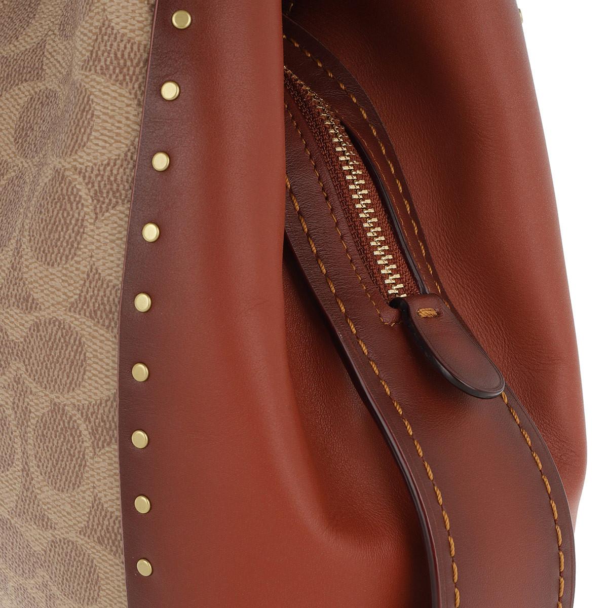 Coach Edie Shoulder Bag 31 In Signature Canvas With Rivets IUCN Water