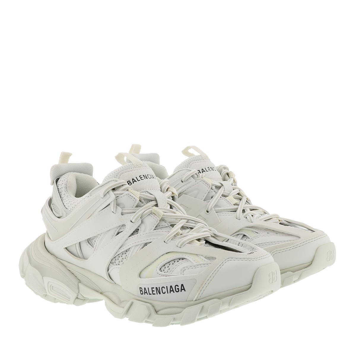 white balenciaga track trainers