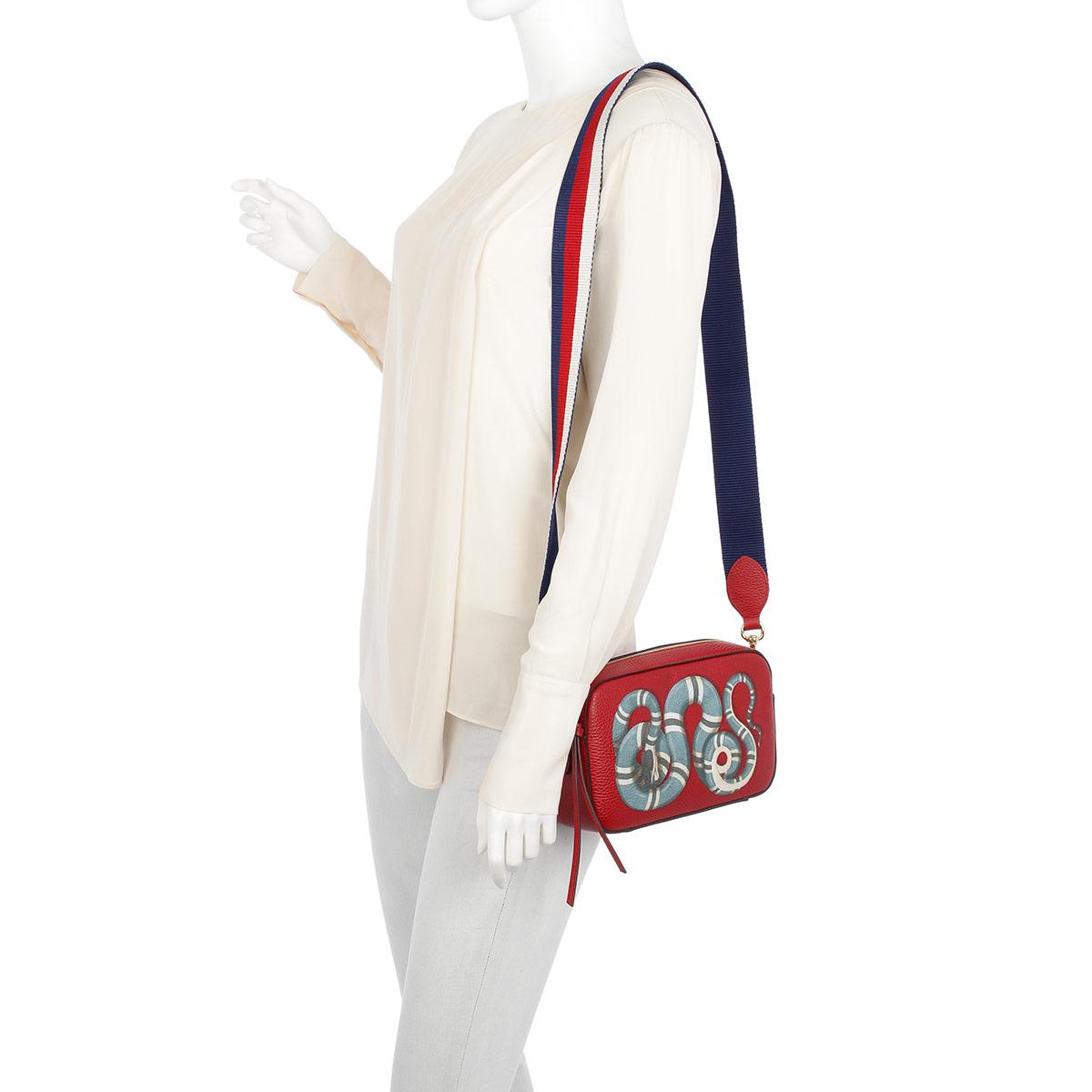 gucci merveilles snake print bag