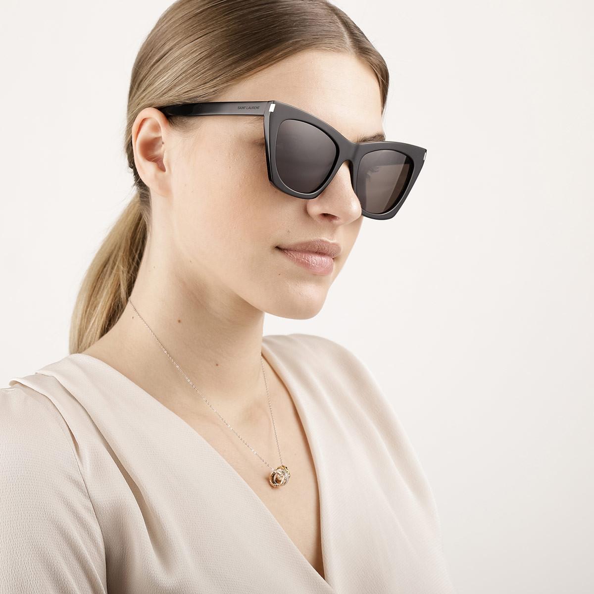 Saint Laurent Synthetic Sl 214 Kate 55 001 Lyst