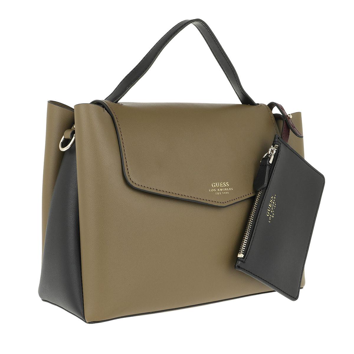 guess olive green bag