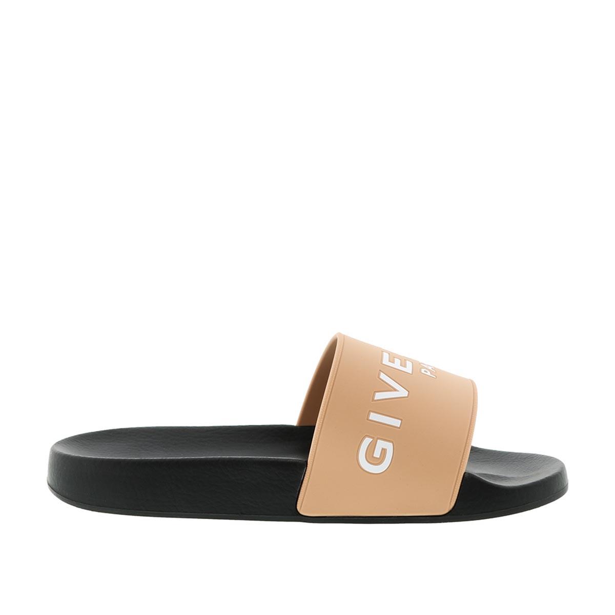 givenchy nude sliders