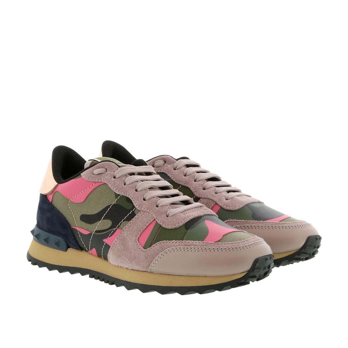 pink camo valentino trainers