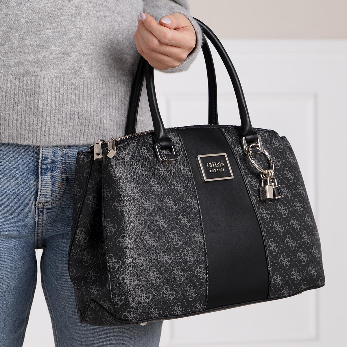 guess tyren status satchel