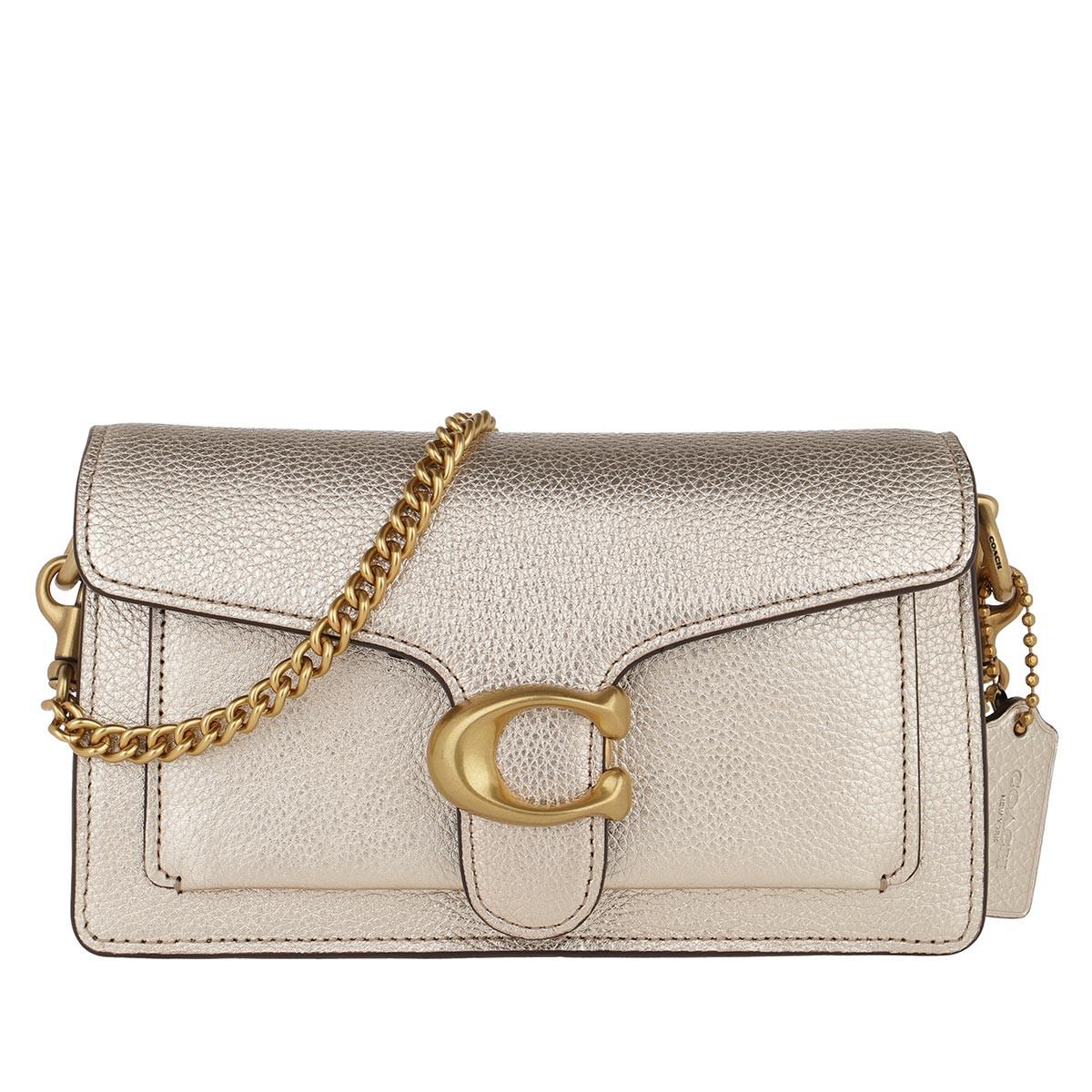 coach tabby metallic