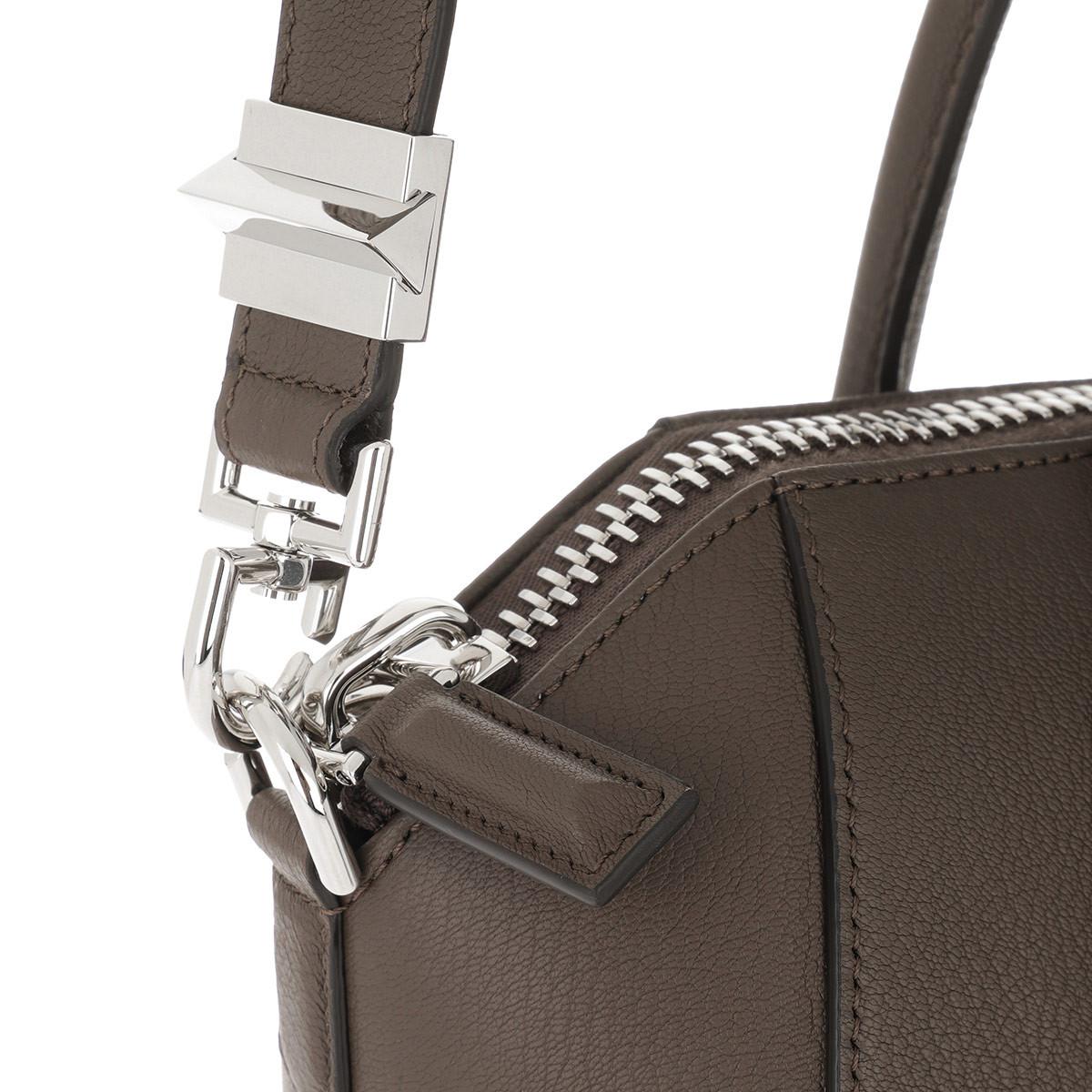givenchy antigona mini heather grey