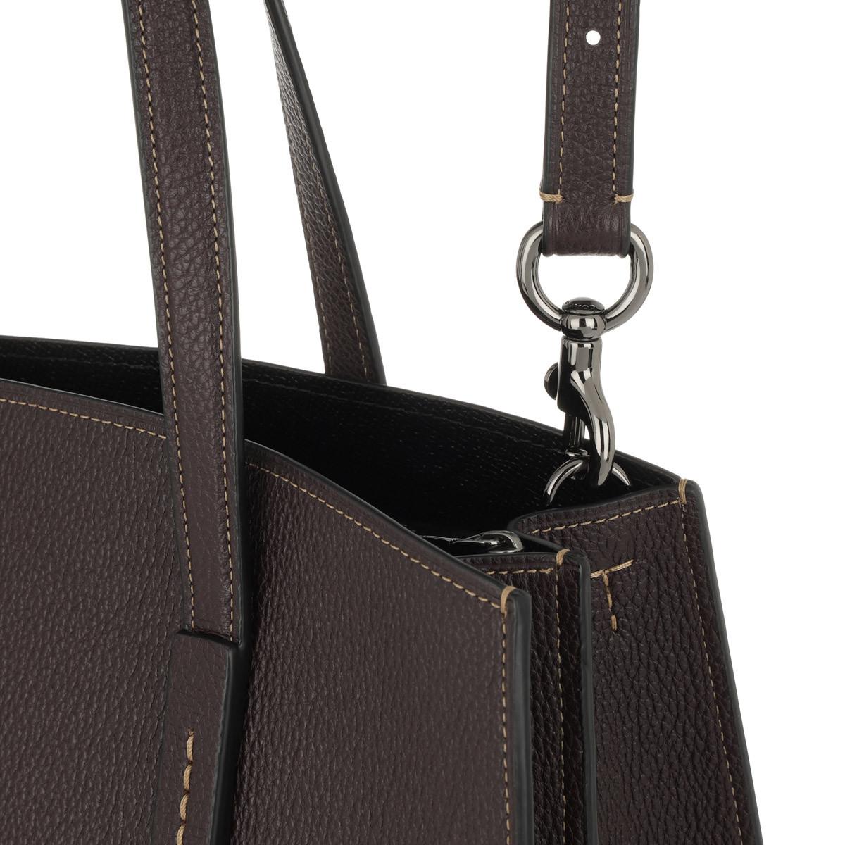 View Carryall fullscreen Lyst Oxblood COACH Purple Polished Leather Charlie xSwn4z70q