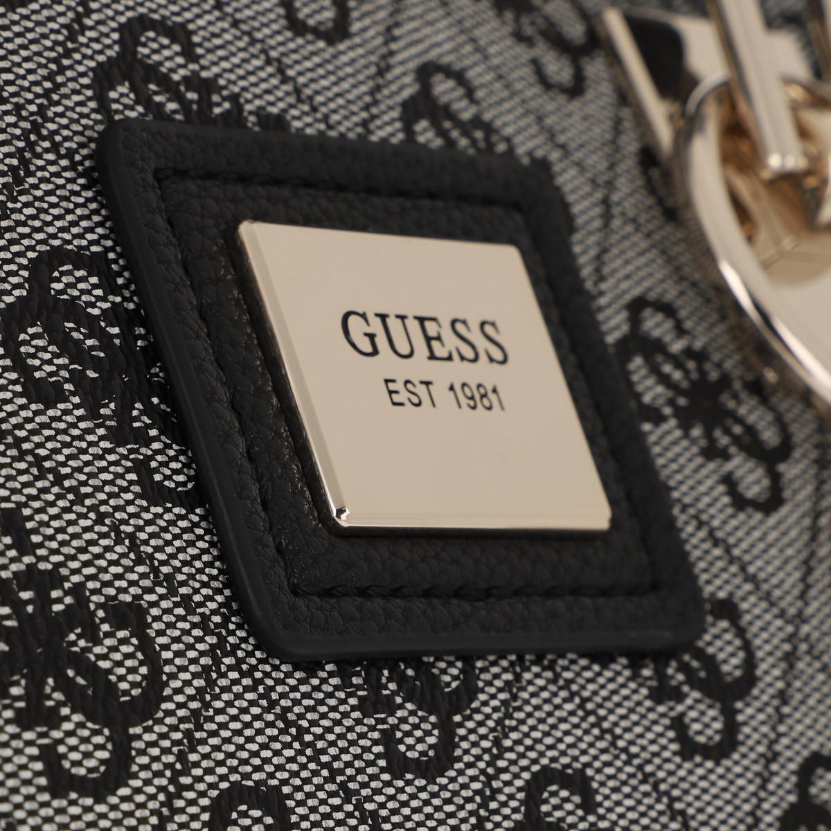 Guess ANUKA Sac /à main Femme Noir 28.5x19x12.5 cm