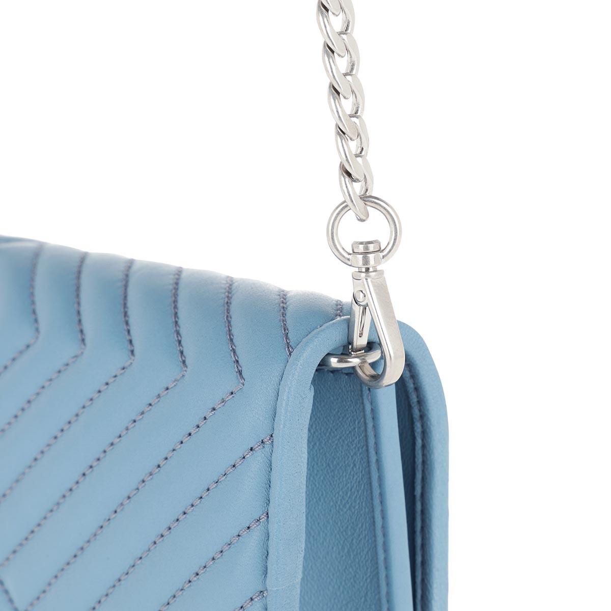 Prada Mini Crossbody Bag Quilted Leather Astrale in Blue - Lyst