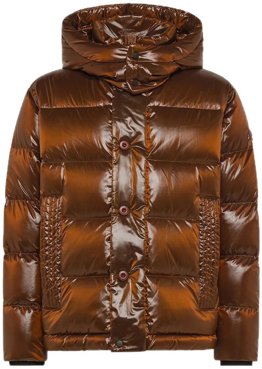 Peuterey Leichte Daunenjacke Herren Orange Jacke Peuterey Honova