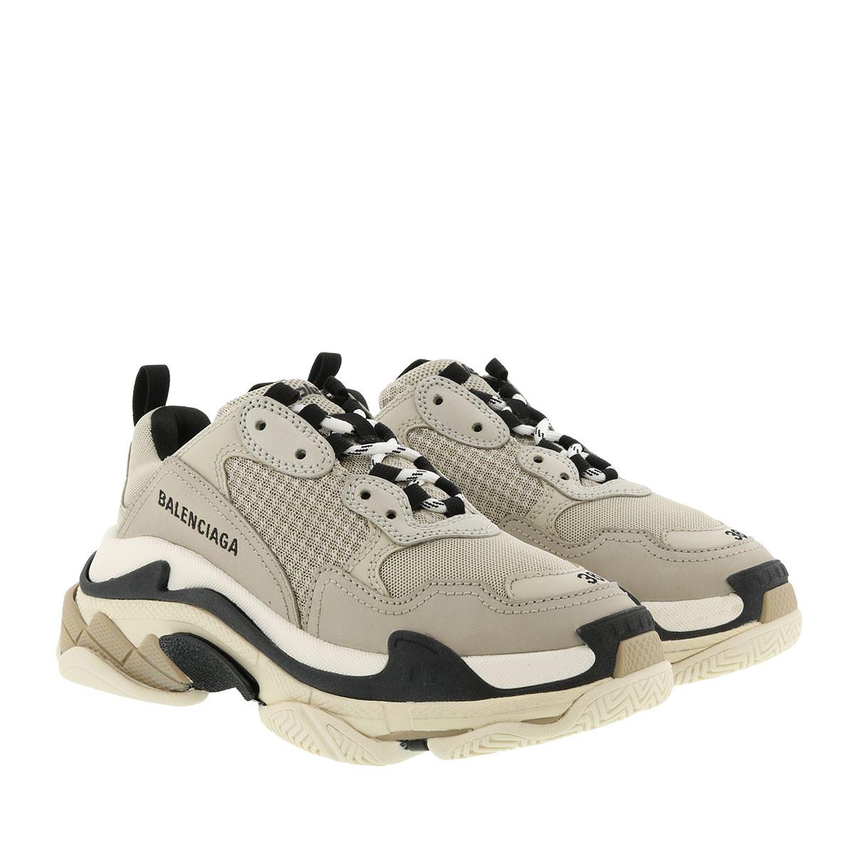 Balenciaga Triple s Clear sole White Beige