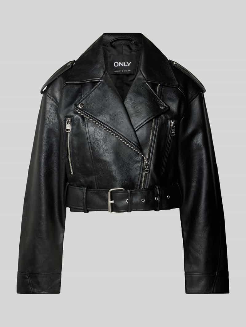 Leather Jacket Bikerjacke GrÃ¼n Damen Bikerjacke Exklusive Dame