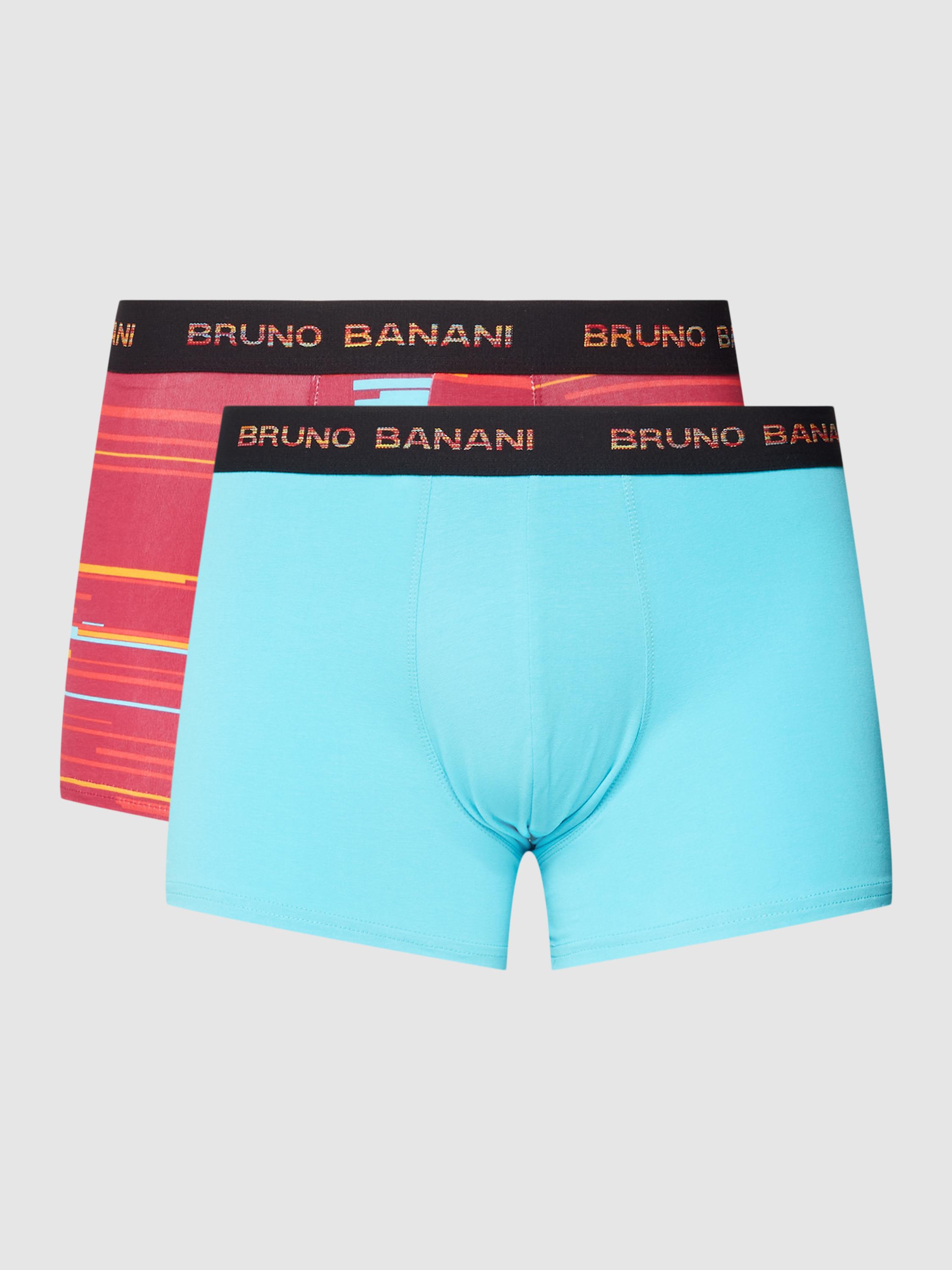 Bruno Banani Boxershort Met Logostitching In Een Set Van 2 Stuks, Model  'connect' in het Blauw voor heren | Lyst NL