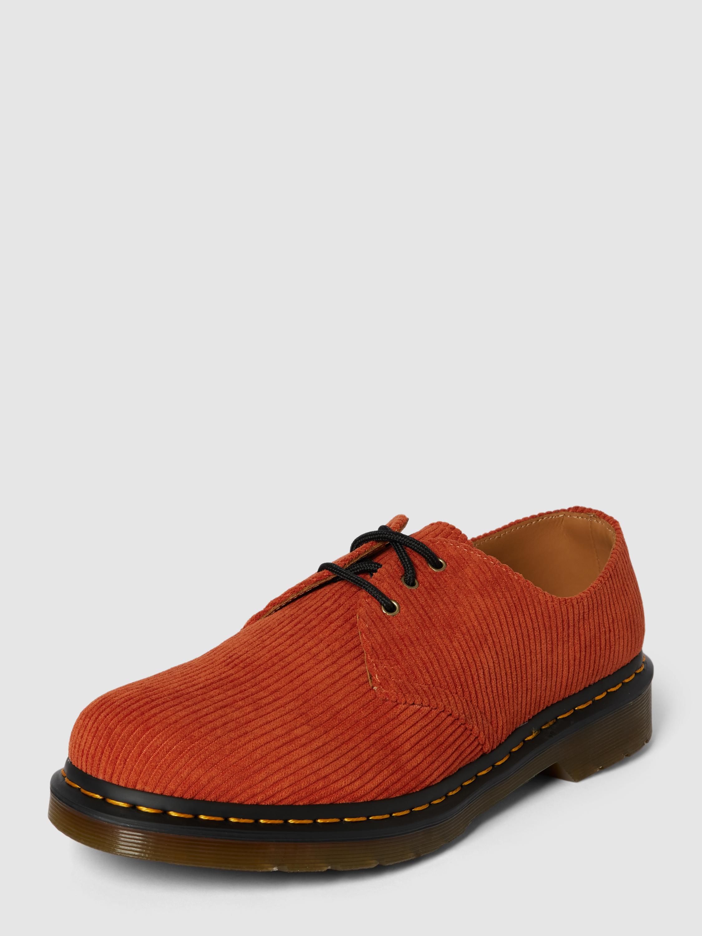 Dr. Martens Lage Schoenen In Ribcordlook in het Rood voor heren | Lyst NL