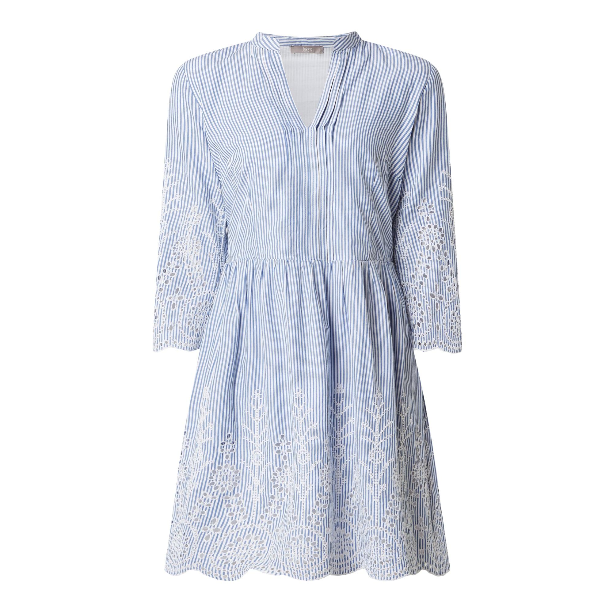 Jake*s Collection Kleid aus Baumwolle in Blau | Lyst AT