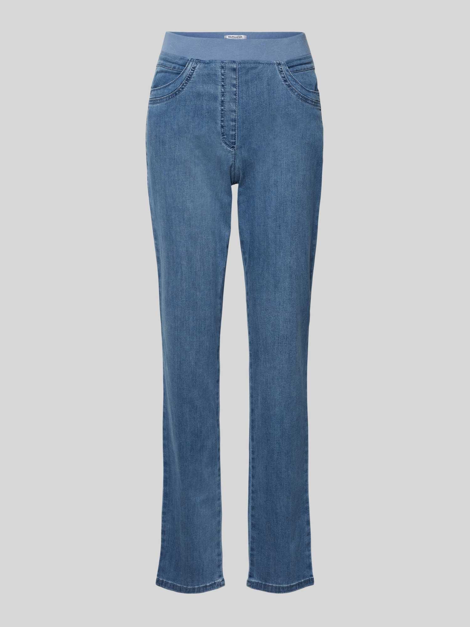 Brax Broeken Met Elastische Band BRAX Wide Leg Jeans Met