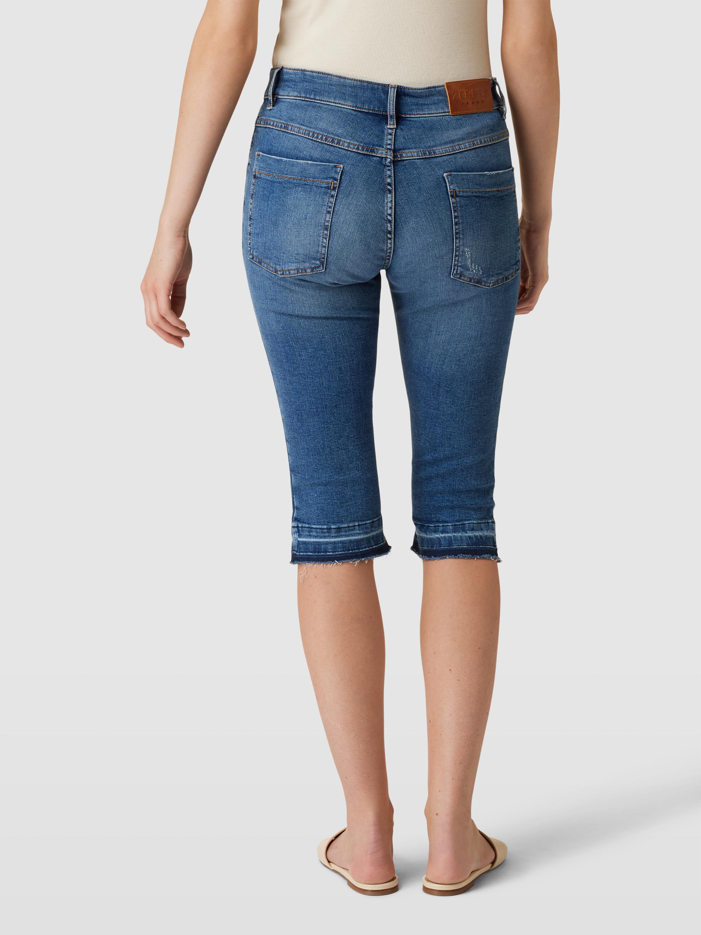ZERRES Capri-jeans Met Steekzakken, Model 'sarah' in het Blauw | Lyst NL