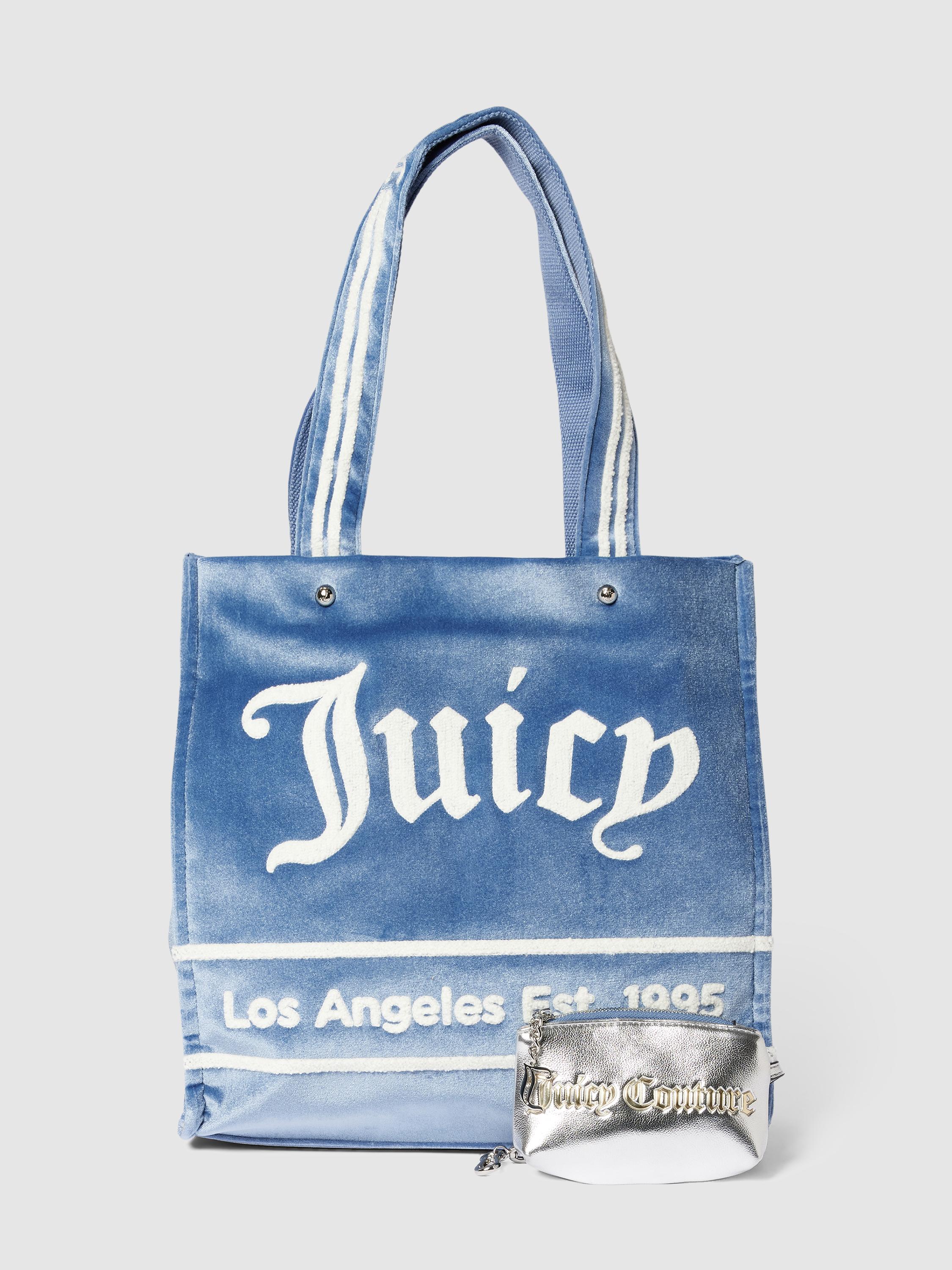 Juicy Couture Shopper mit Label-Detail Modell 'Iris' in Blau | Lyst DE