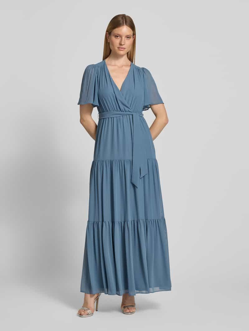 christian berg cocktail dress Kup online Christian Berg Cocktail Sukienka koktajlowa z dekoltem w serek (ciemnozielony melan)
