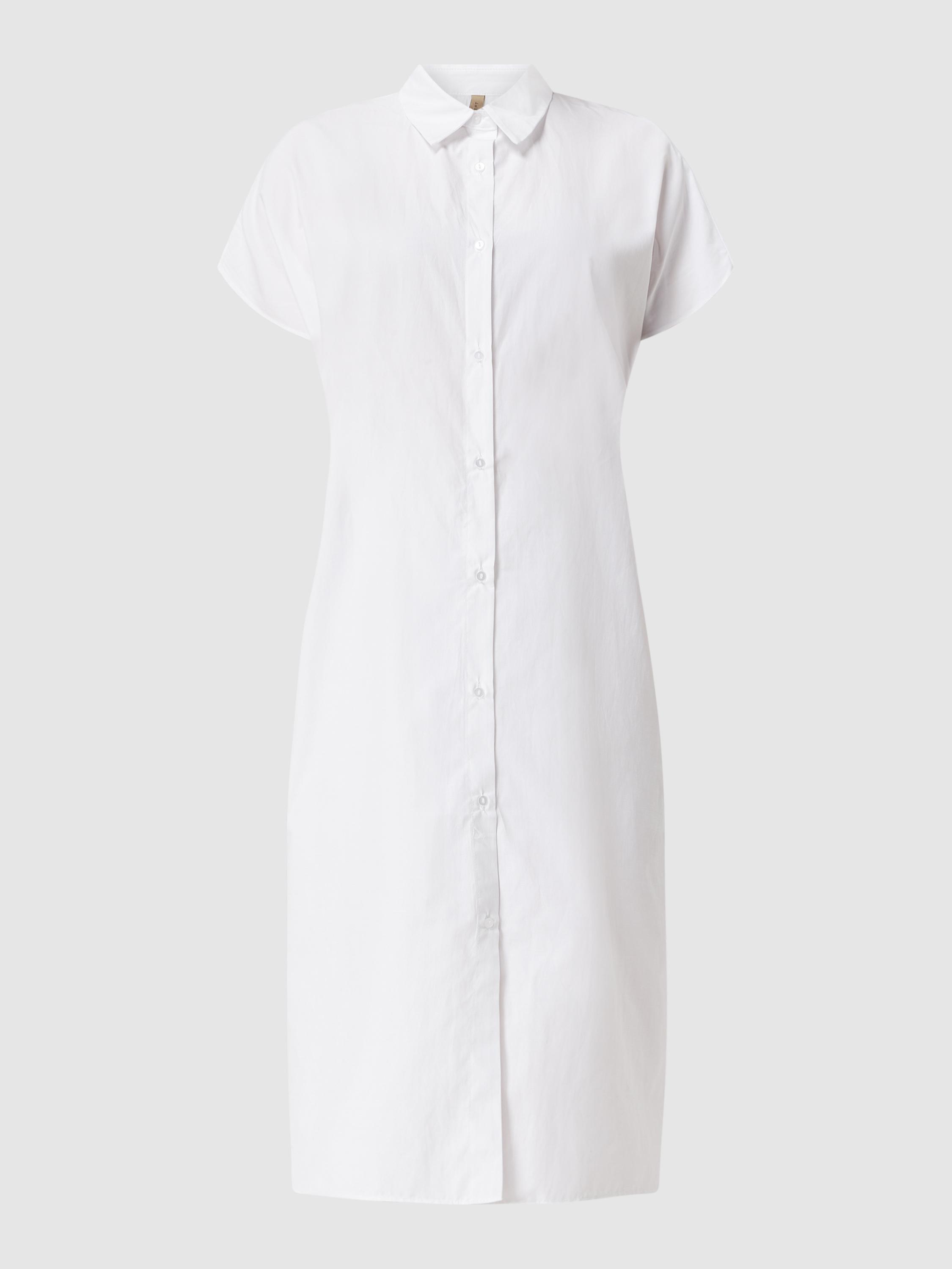 Soyaconcept Blusenkleid mit Bio-Baumwolle in Weiß | Lyst DE