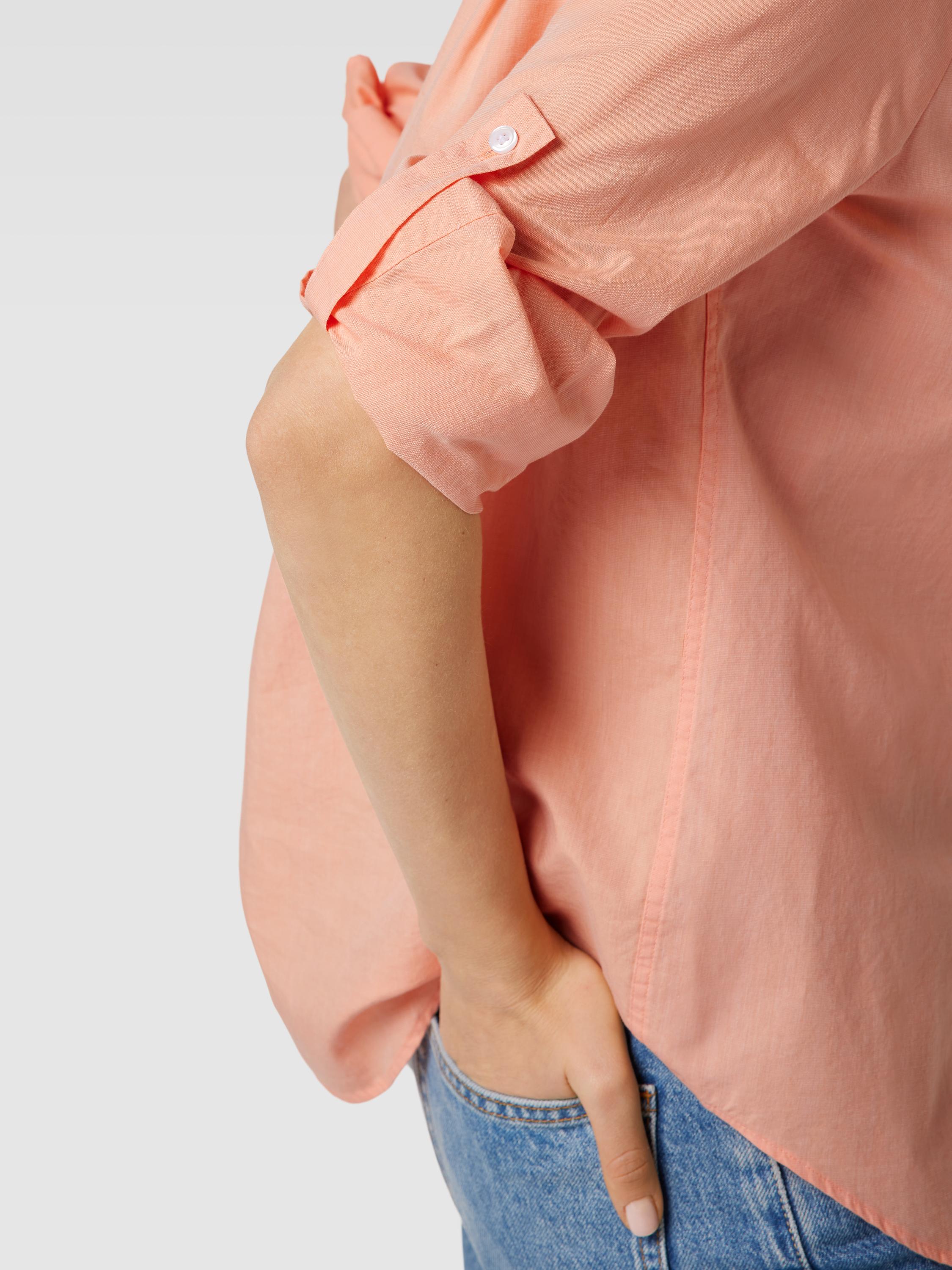 BOSS Orange Bluse mit Maokragen Modell 'Befelize' in Pink | Lyst AT