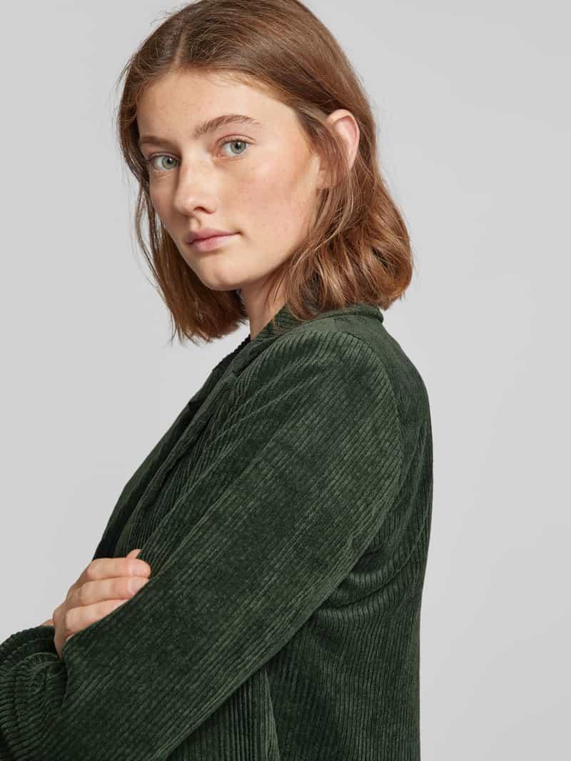 ONLY Straight Fit Cordmantel Mit Reverskragen Modell 'Astrid' in