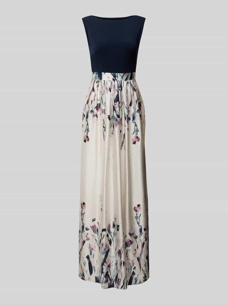 Christian Berg Cocktail Abendkleid Im Stufen-Look in Weiß Lyst AT