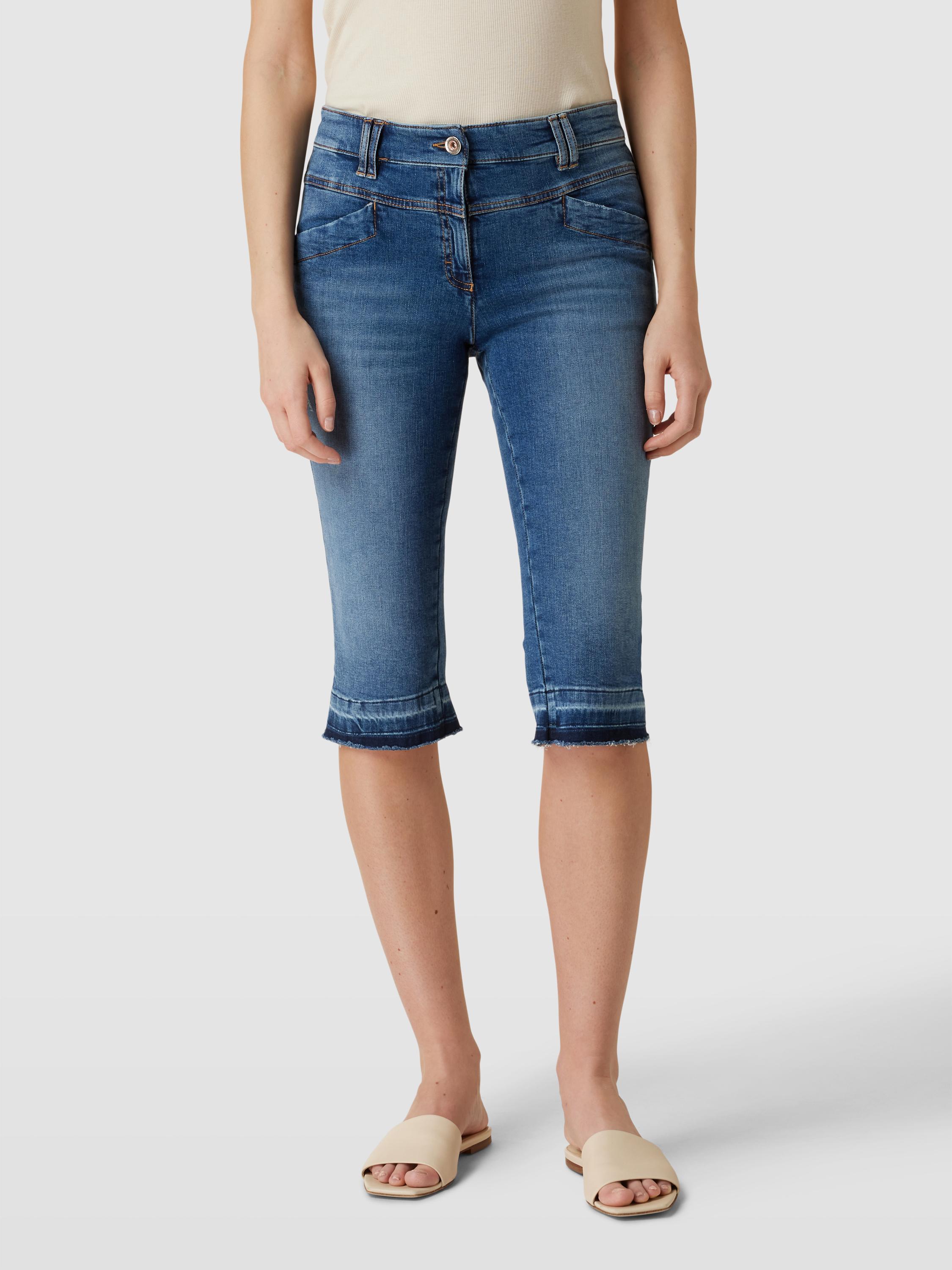 ZERRES Capri-jeans Steekzakken, Model 'sarah' in het Blauw | Lyst NL