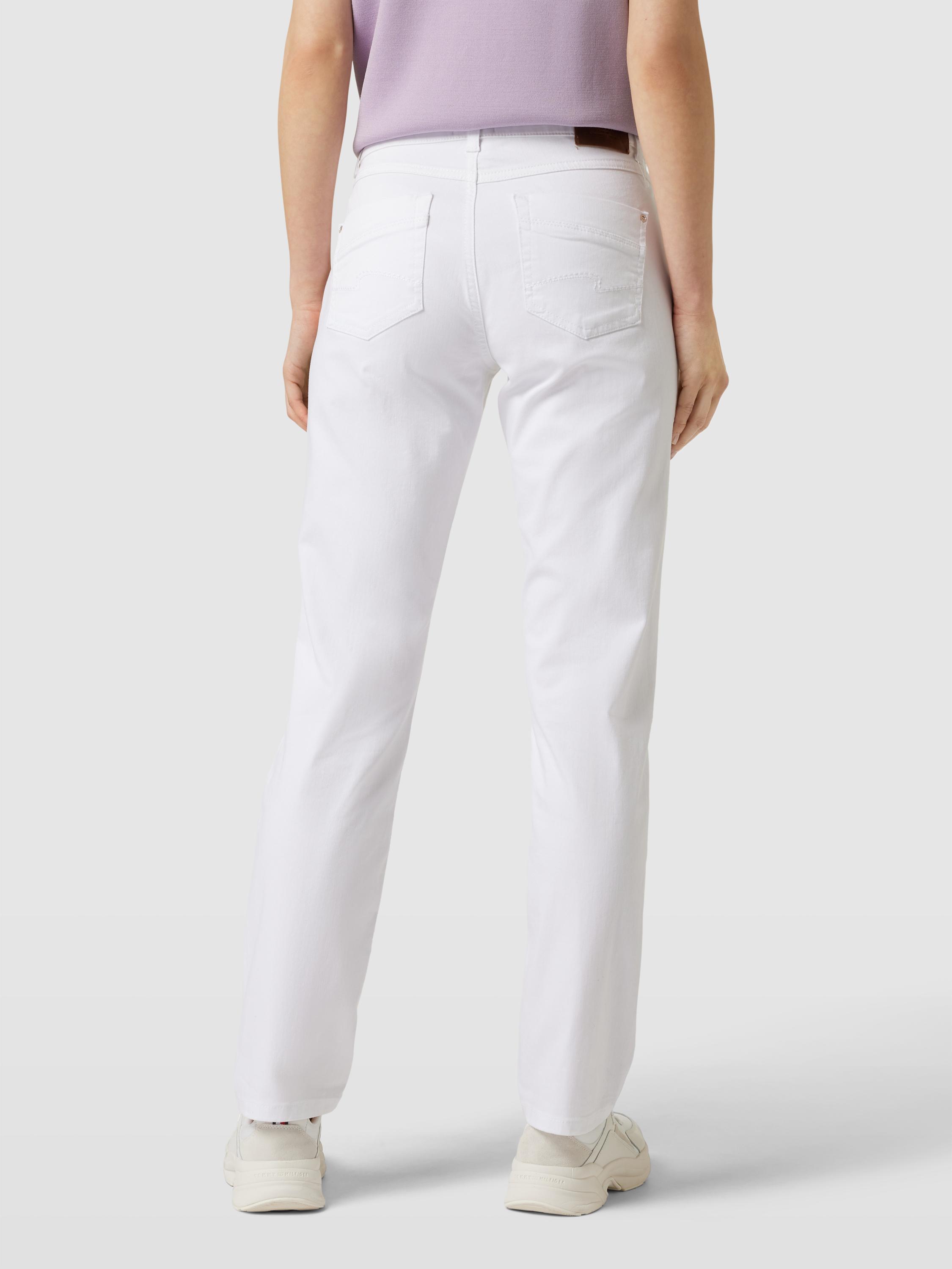 ANGELS Straight Fit Jeans In 5-pocketmodel, Model 'dolly' in het Wit | Lyst  NL