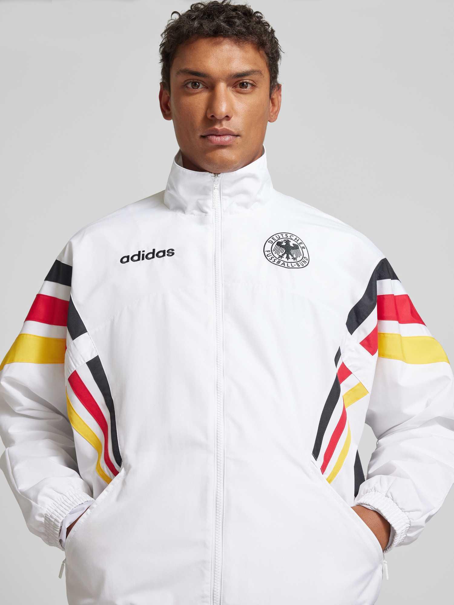Adidas jacket label hot sale