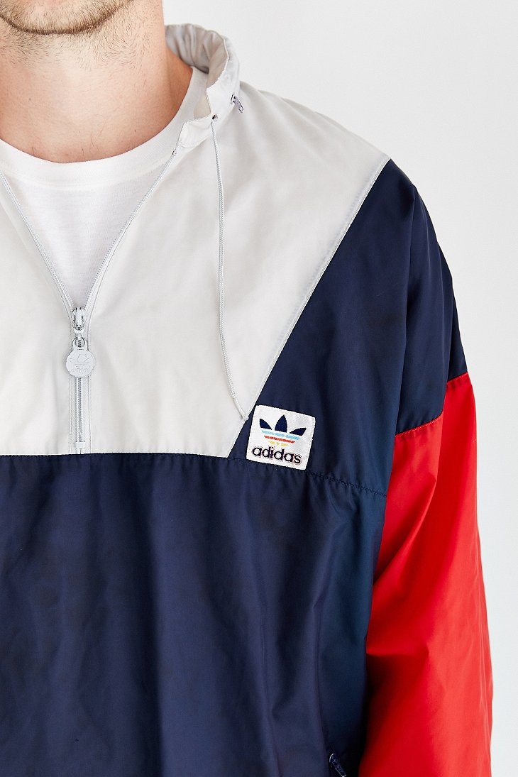 adidas colorblock windbreaker