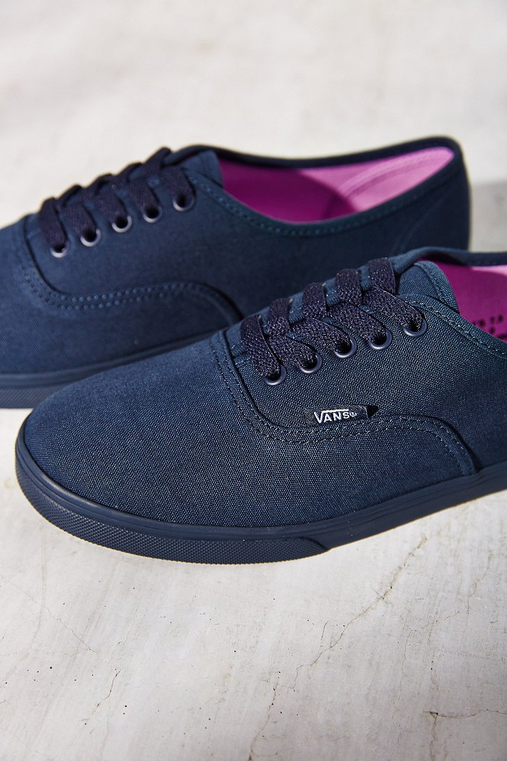 Vans Authentic Lo Pro Monotone Sneaker in Navy (Blue) | Lyst