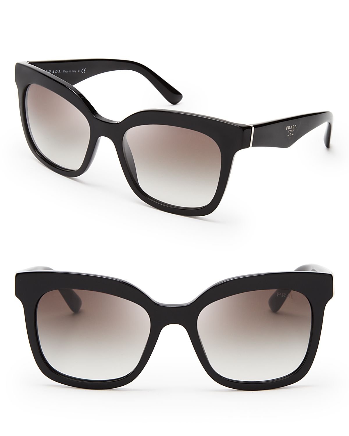 prada heritage 56mm square sunglasses