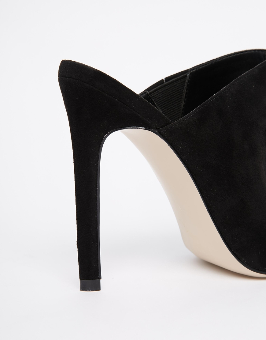 asos black mules