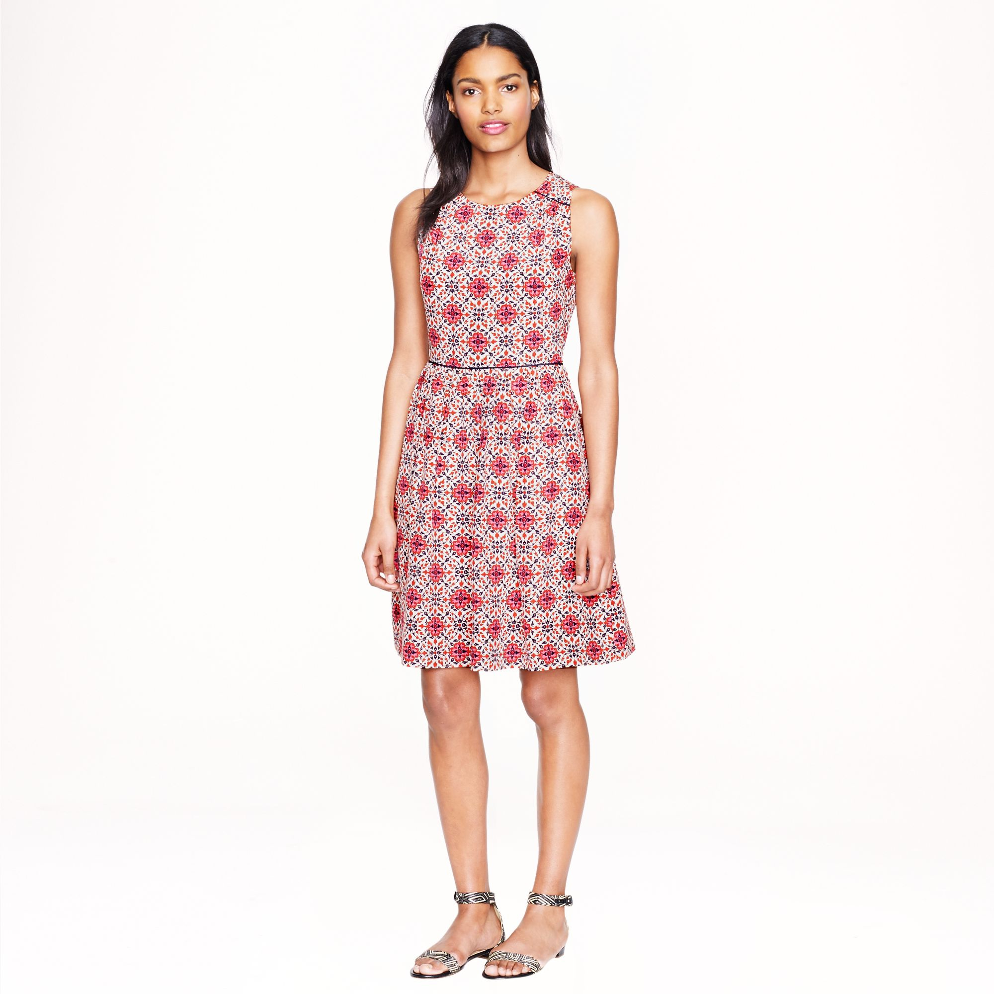 j crew california poppy dress in pink lyst j crew california poppy dress in pink lyst