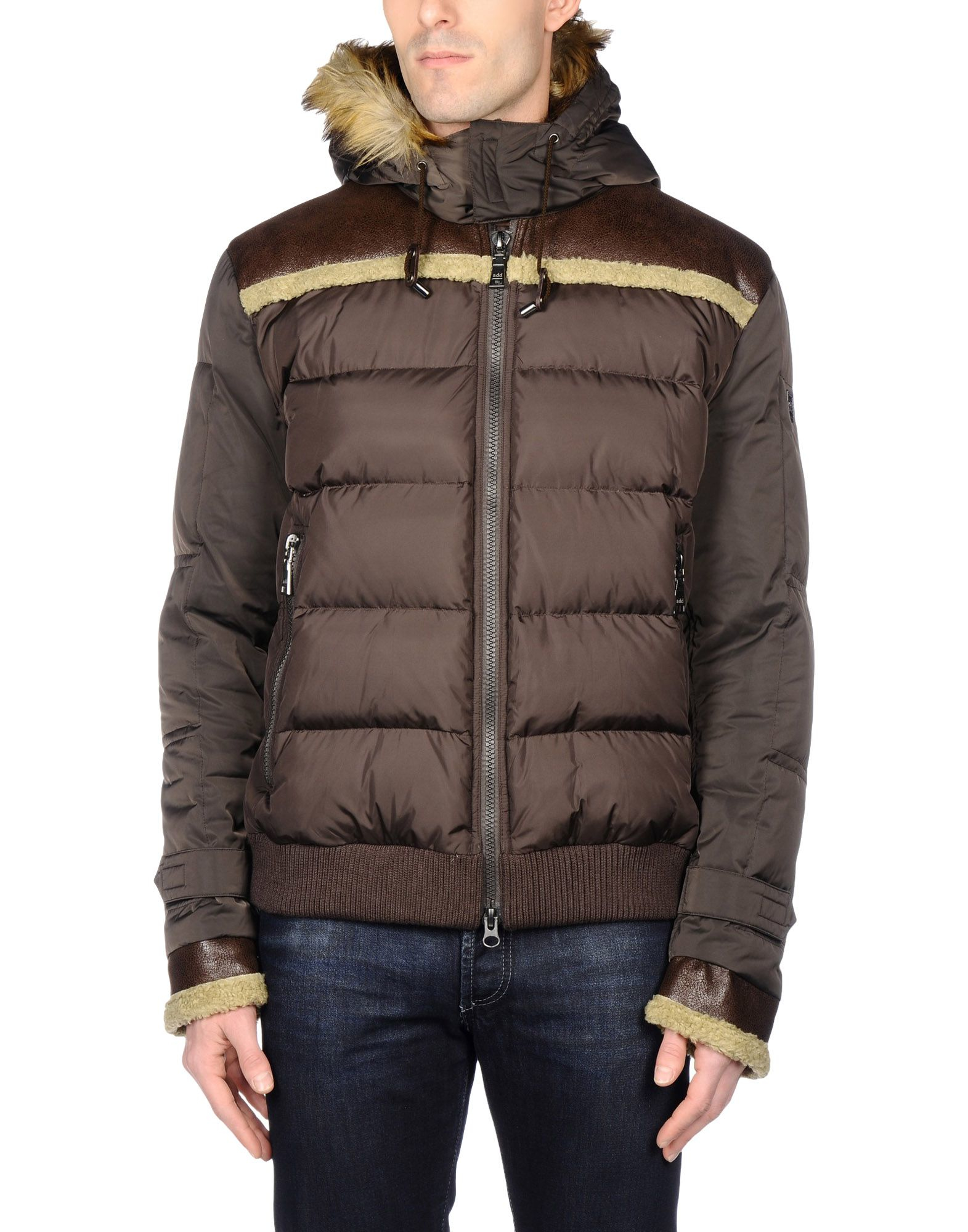 Add Down Jacket in Brown for Men Lyst