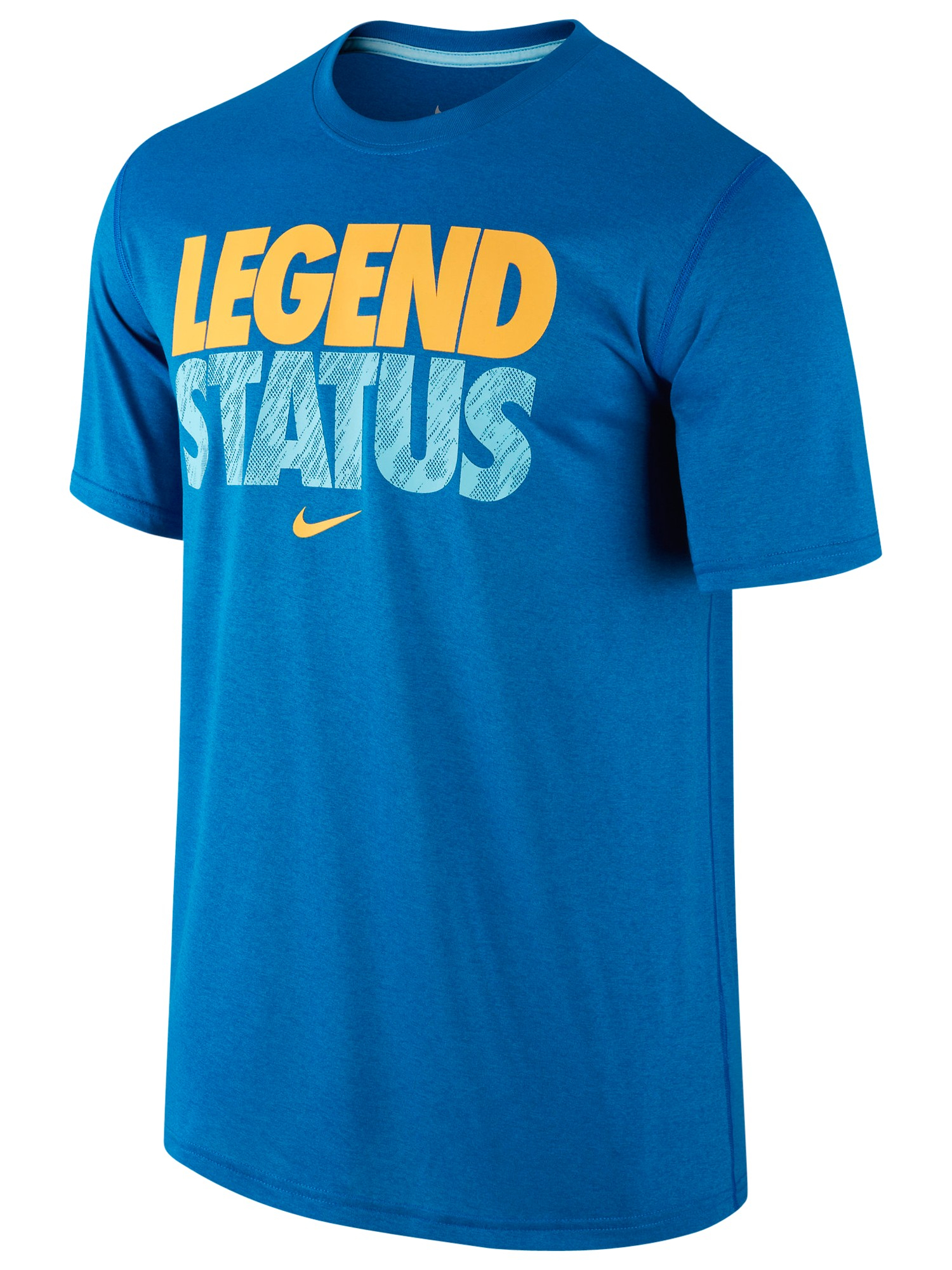 Nike Legend Status Short Sleeve T-Shirt in Blue for Men | Lyst UK