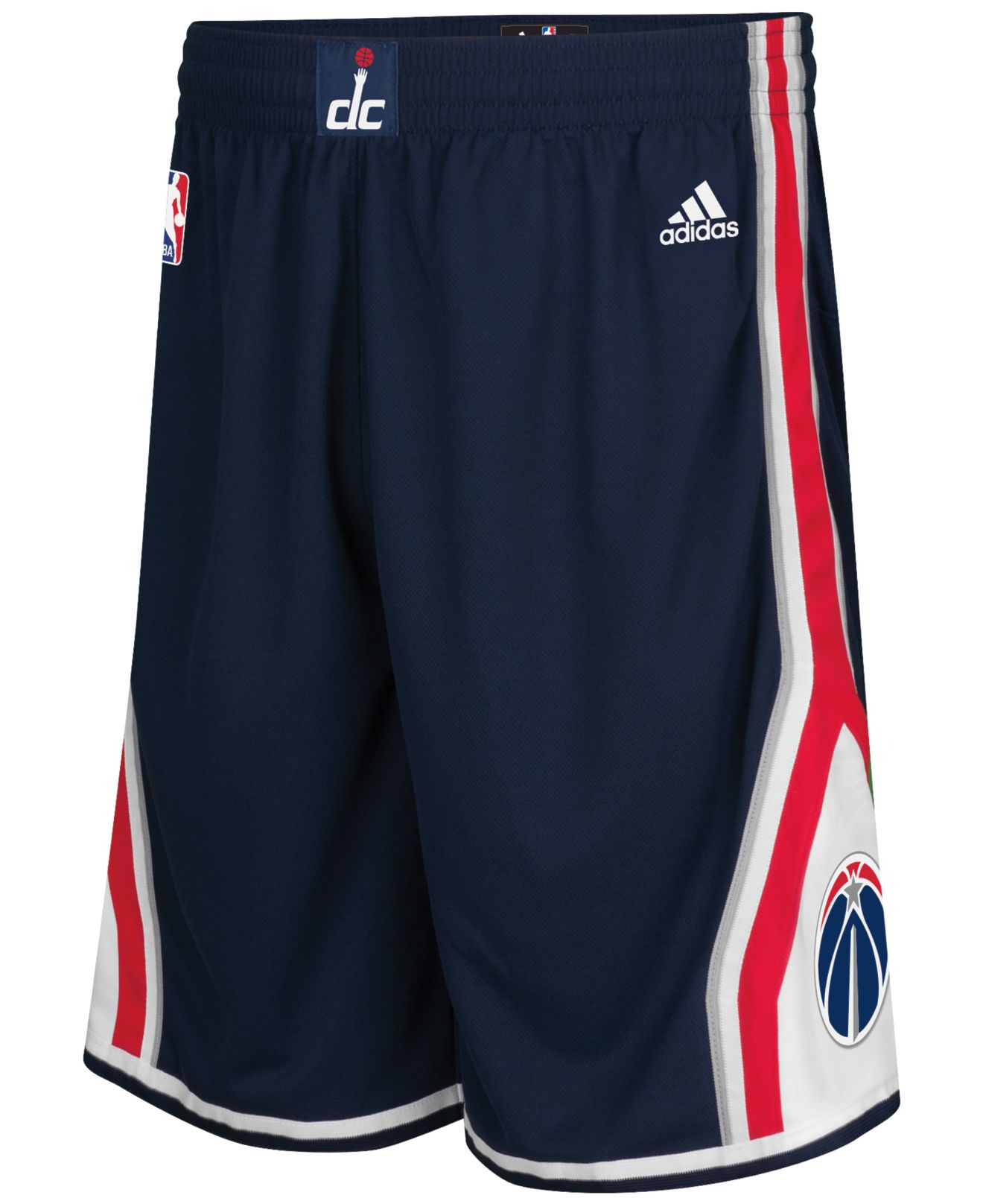 adidas Men's Washington Wizards 3g Swingman Shorts in Navy (Blue) for ...