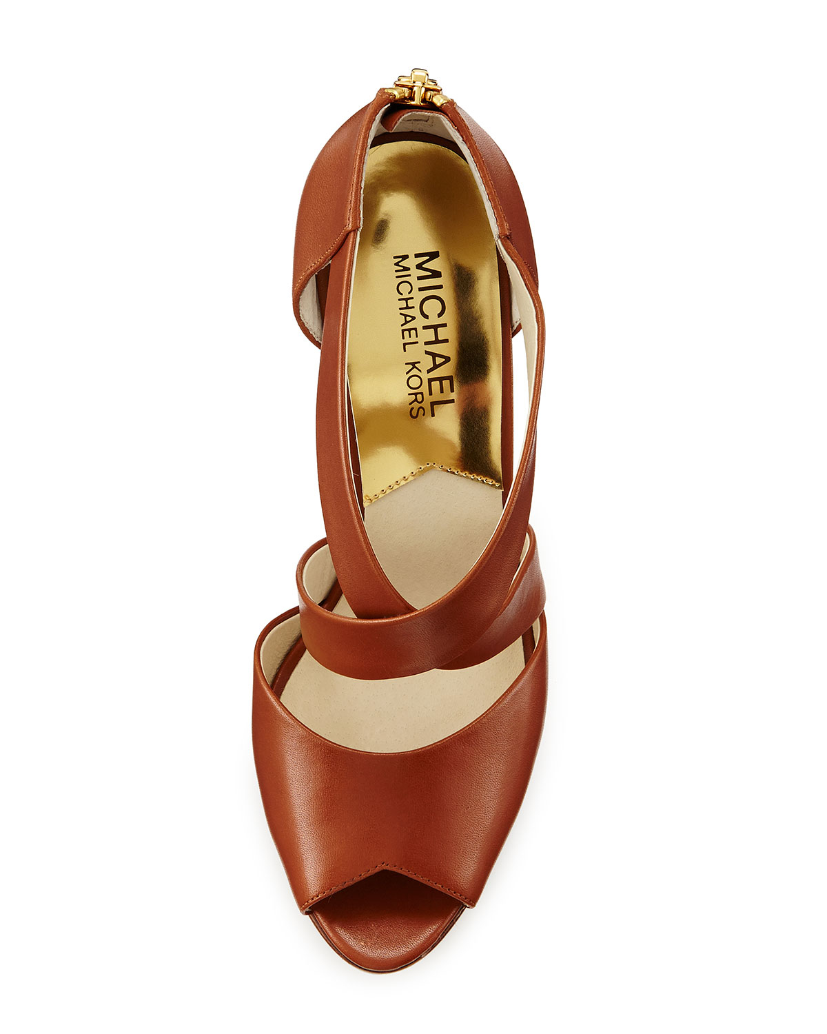 michael kors criss cross sandals