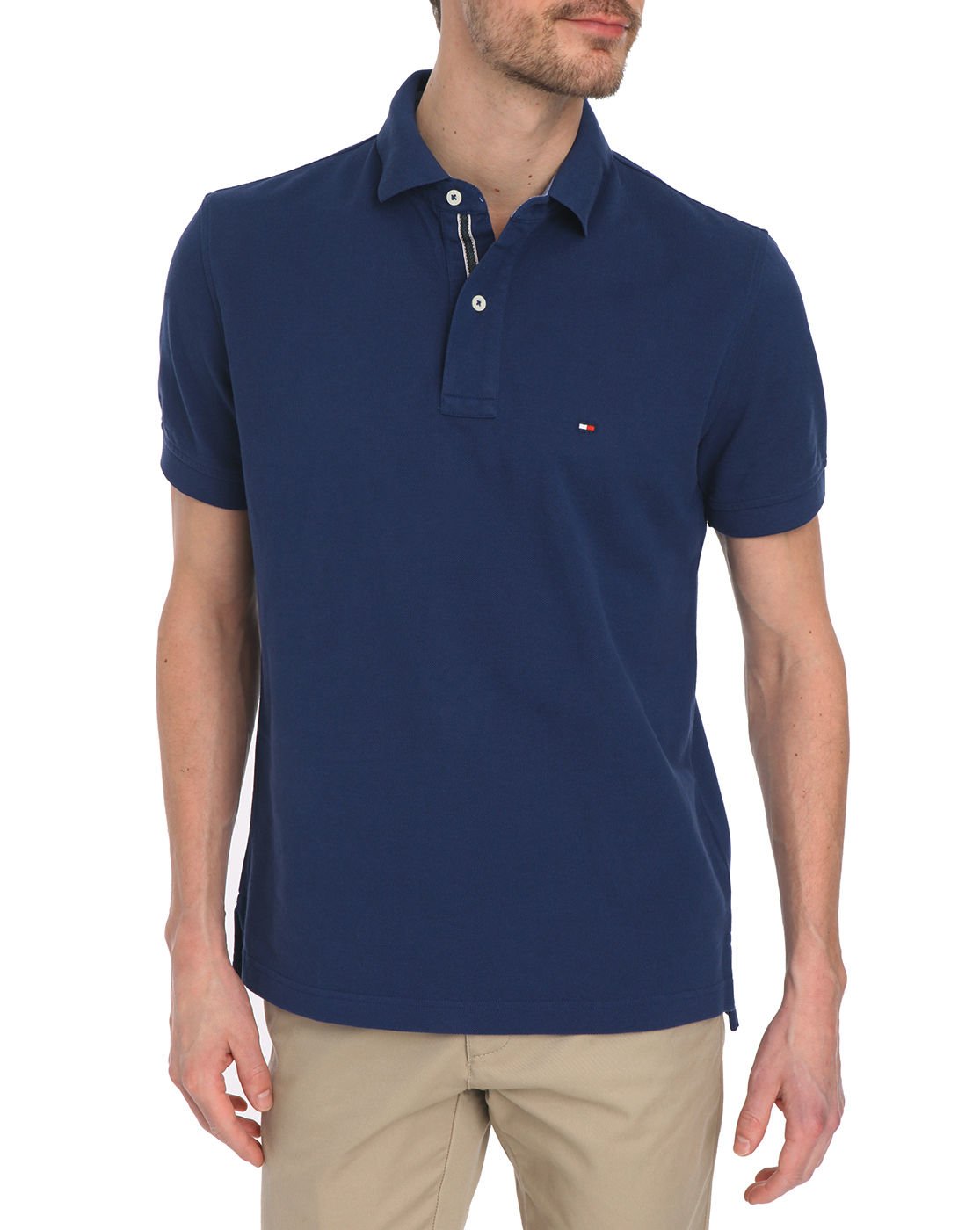 Tommy Hilfiger Blue Sapphire Classic Flag Polo in Blue for Men | Lyst